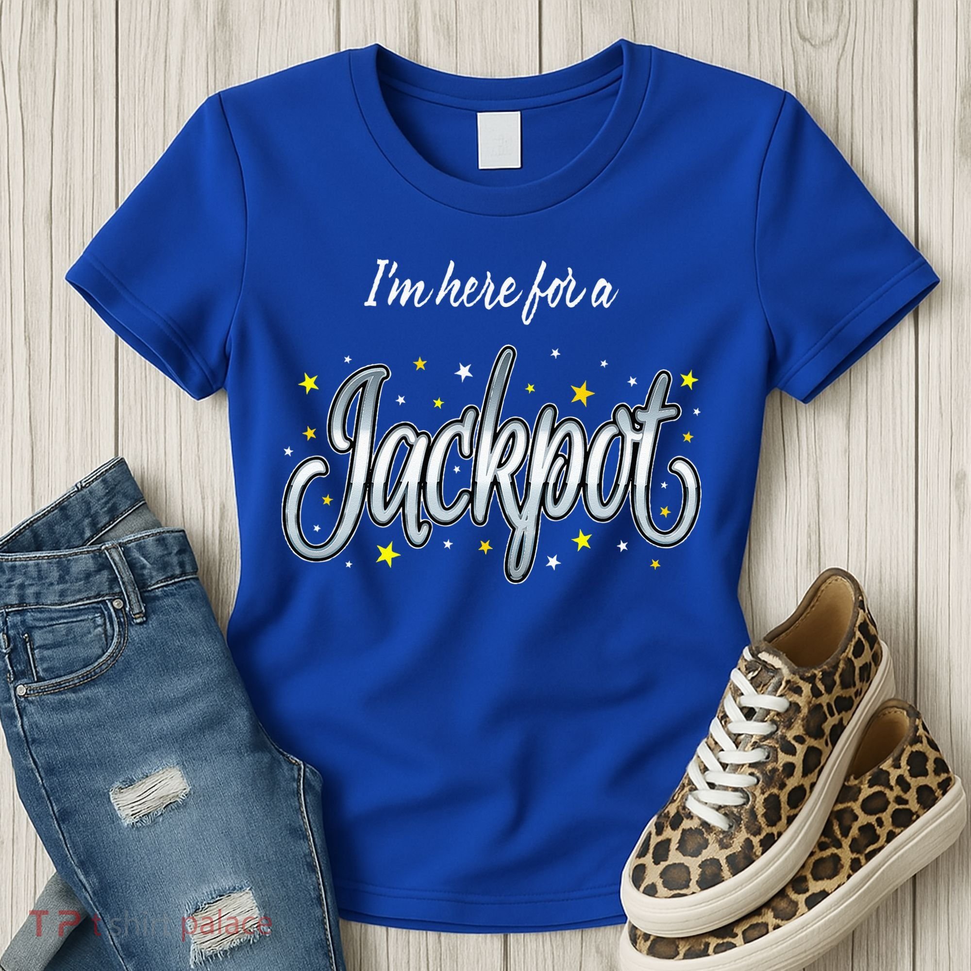 Slot Machine Jackpot Casino Gambling Women's T-Shirt