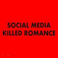 Social Media Killed Romance Santa Hat thumb 1