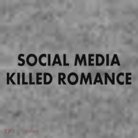 Social Media Killed Romance Toddler Hoodie thumb 2