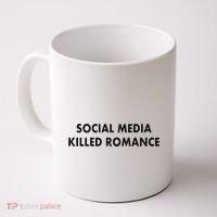 Social Media Killed Romance Coffee Mug thumb 0