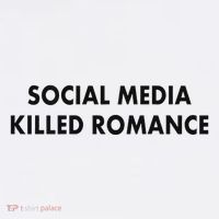 Social Media Killed Romance Ornament thumb 1