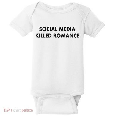 Social Media Killed Romance Baby Bodysuit