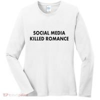 Social Media Killed Romance Women's Long Sleeve Shirt thumb 0