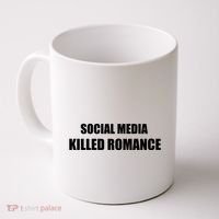 Social Media Killed Romance Coffee Mug thumb 0