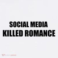 Social Media Killed Romance Women's Hoodie thumb 2