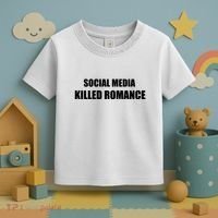 Social Media Killed Romance Toddler T-Shirt thumb 3