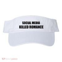 Social Media Killed Romance Visor thumb 0