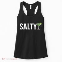 Salty Margarita & Lime Drinking Women's Tank Top thumb 0