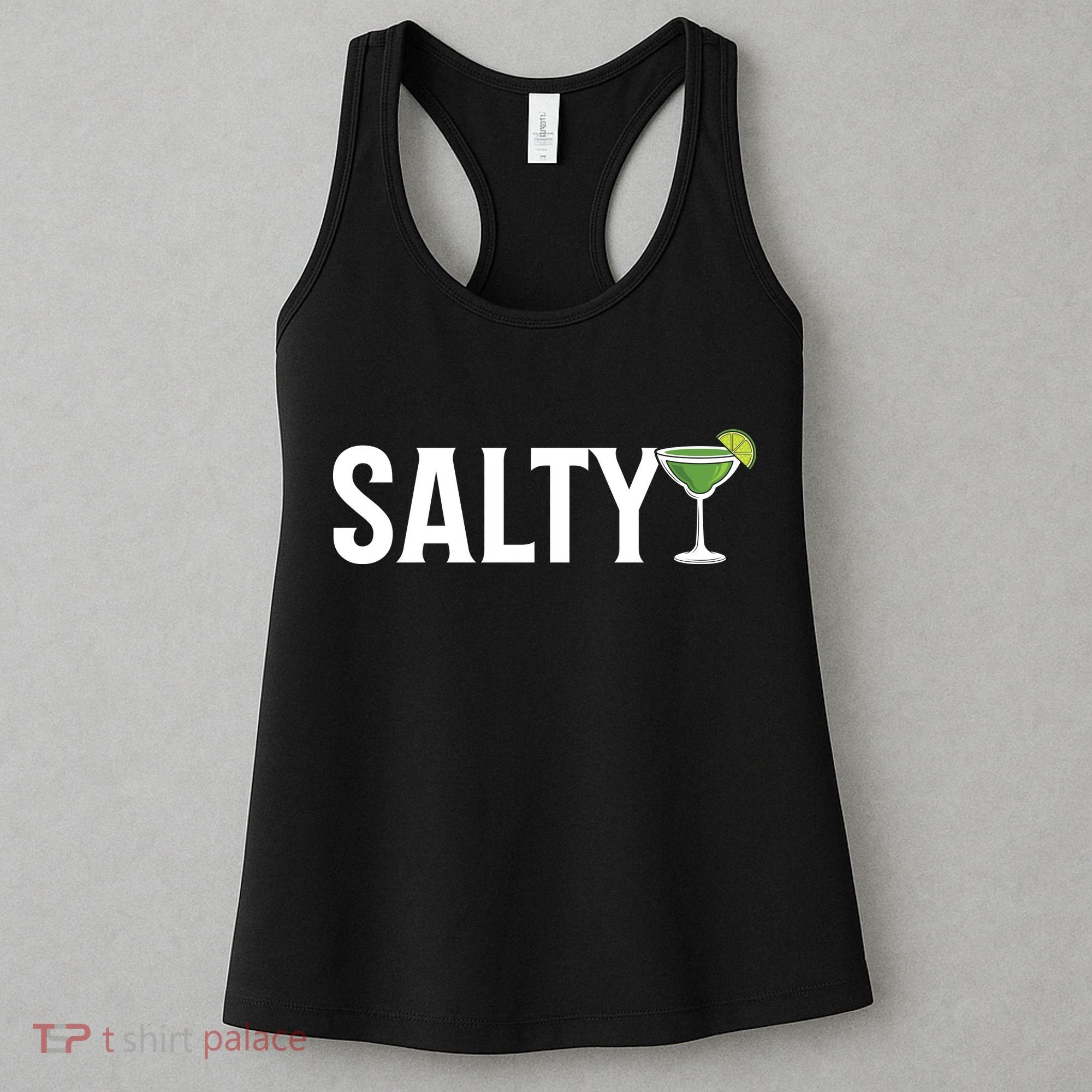 Salty Margarita & Lime Drinking Women's Tank Top