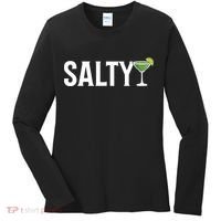 Salty Margarita & Lime Drinking Women's Long Sleeve Shirt thumb 0