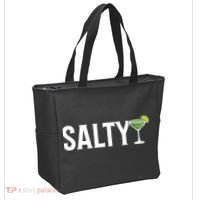 Salty Margarita & Lime Drinking Tote Bag thumb 2