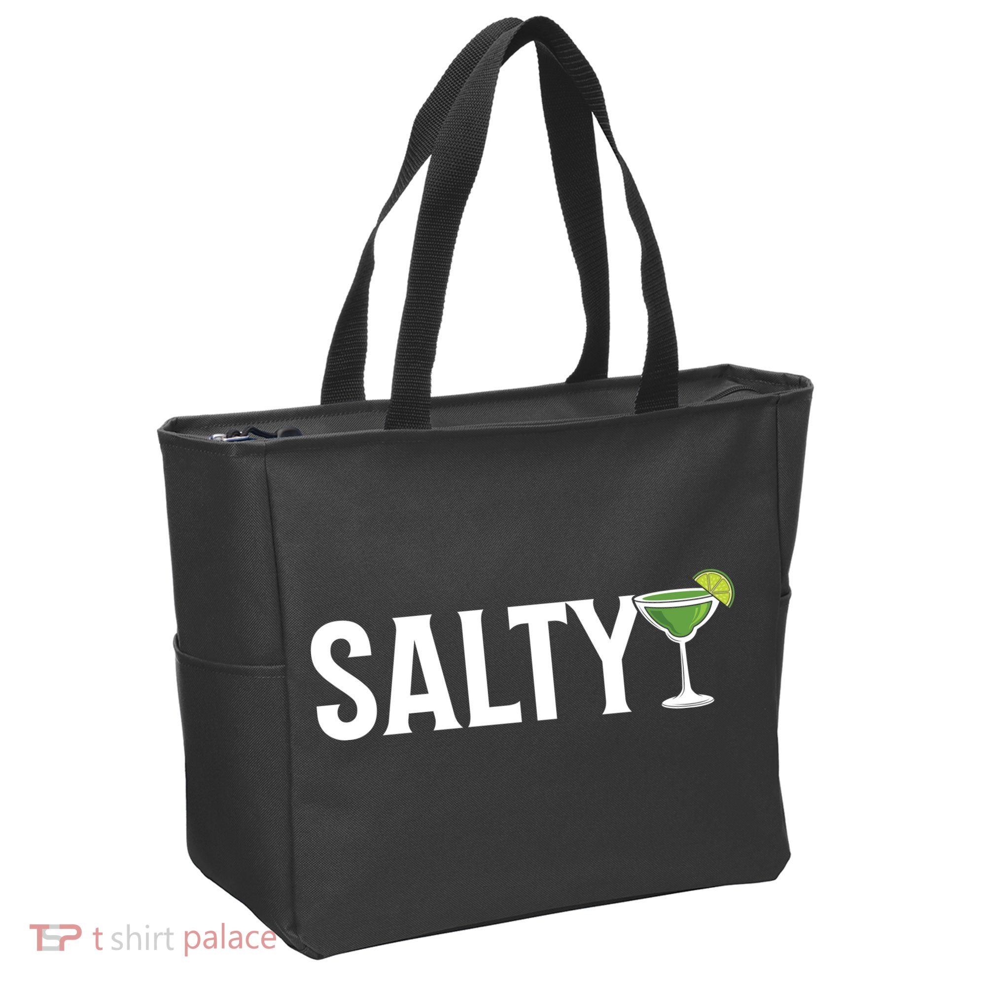 Salty Margarita & Lime Drinking Tote Bag