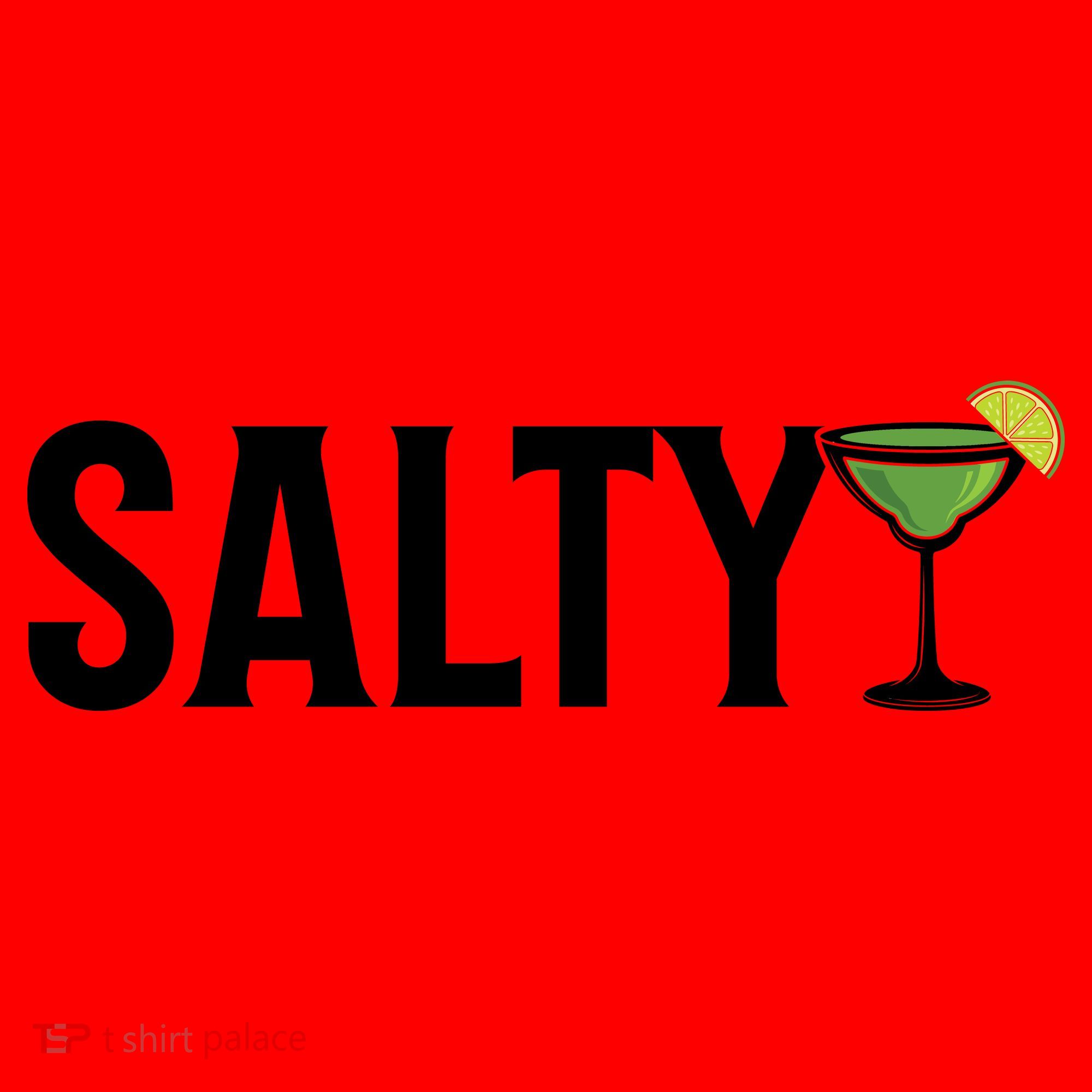 Salty Margarita & Lime Drinking Santa Hat