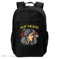 Soy Mujer Latin Woman Cinco De Mayo Mexican Backpack thumb 0