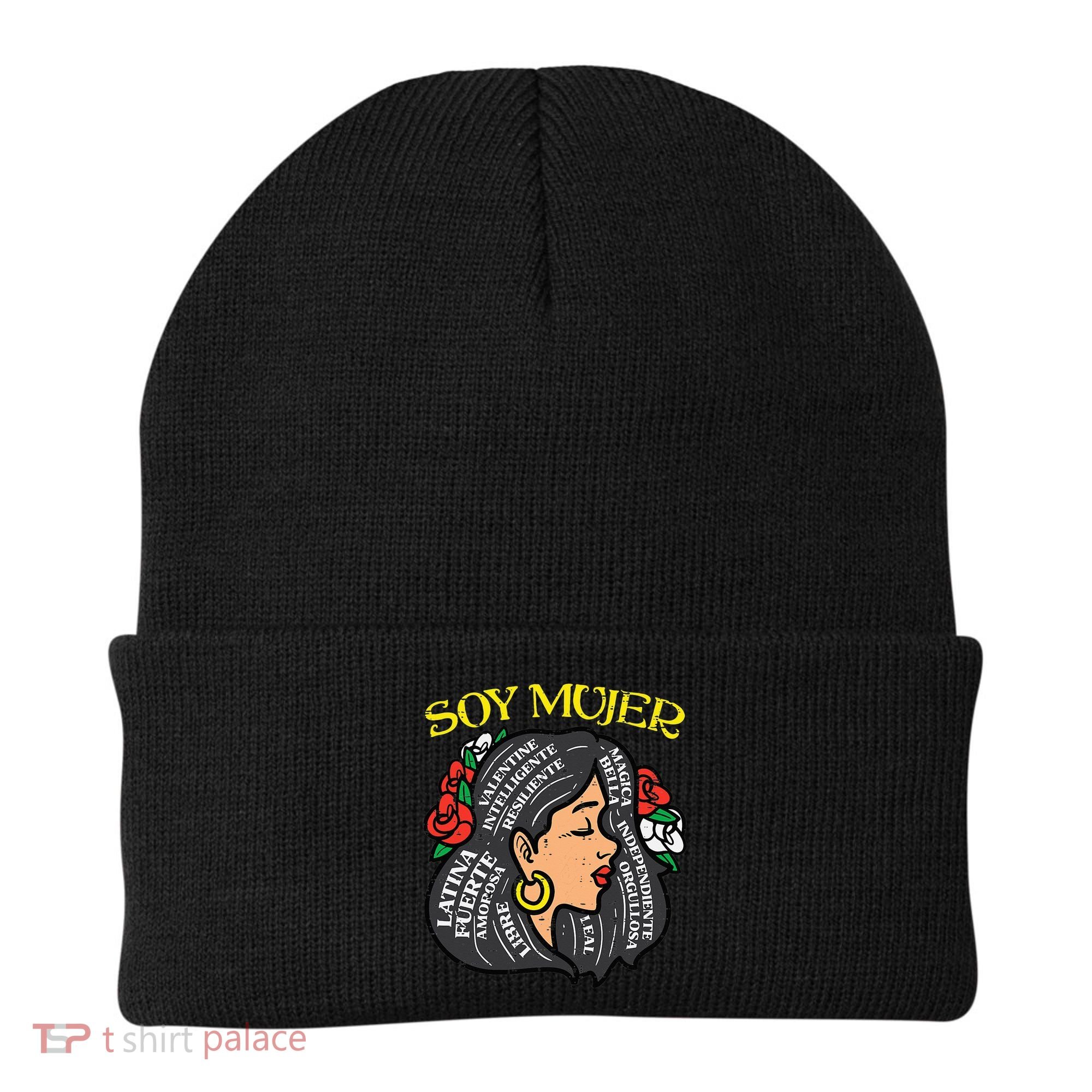 Soy Mujer Latin Woman Cinco De Mayo Mexican Beanie