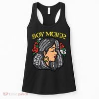 Soy Mujer Latin Woman Cinco De Mayo Mexican Women's Tank Top thumb 0