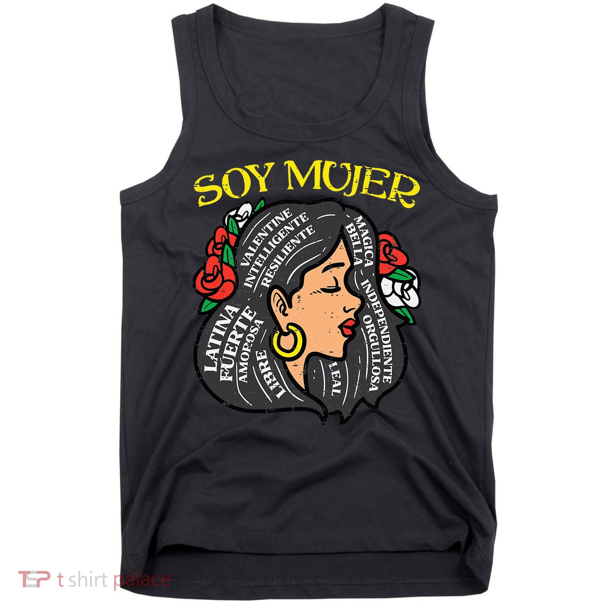 Soy Mujer Latin Woman Cinco De Mayo Mexican Tank Top