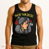 Soy Mujer Latin Woman Cinco De Mayo Mexican Tank Top thumb 3