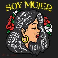 Soy Mujer Latin Woman Cinco De Mayo Mexican Golf Towel thumb 3
