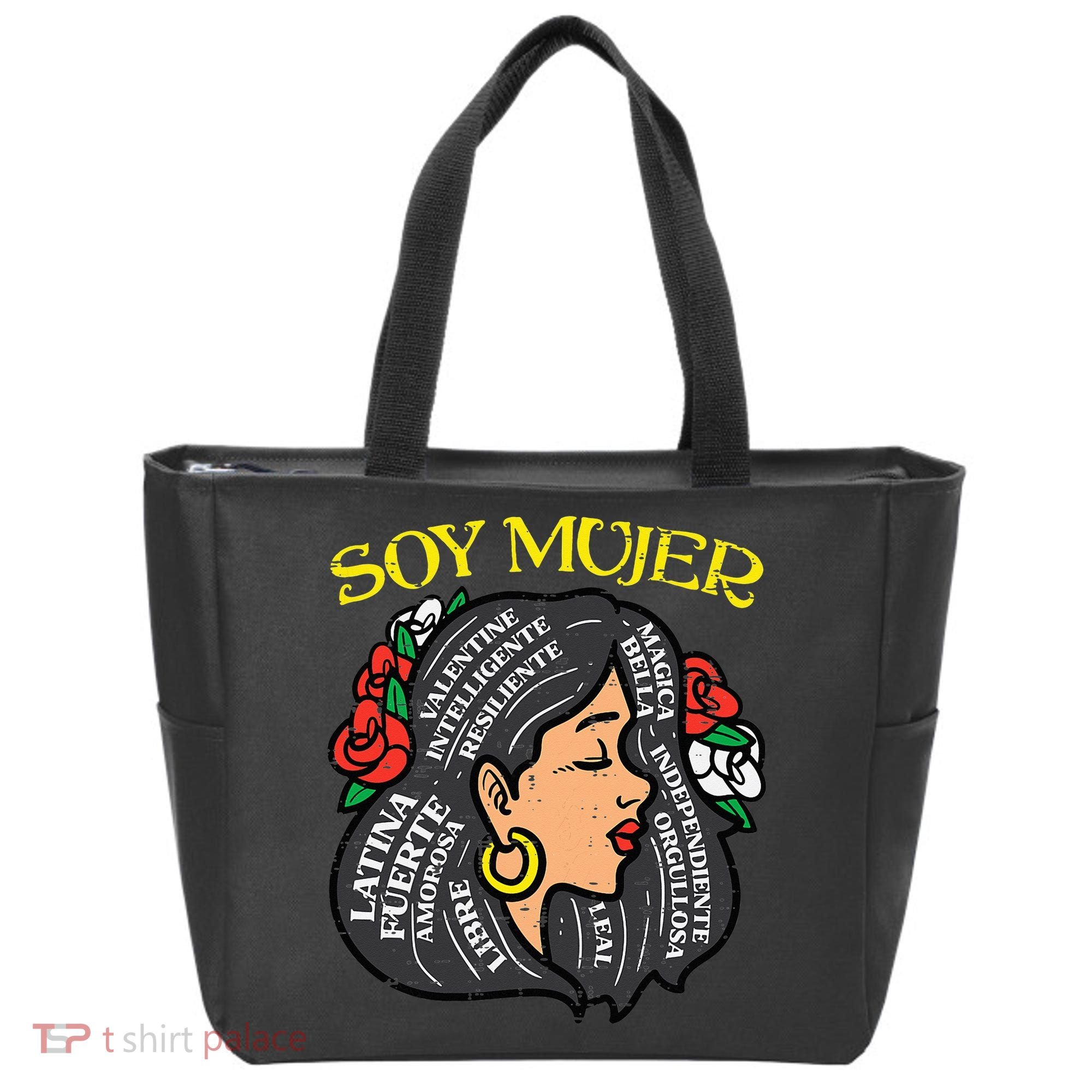 Soy Mujer Latin Woman Cinco De Mayo Mexican Tote Bag