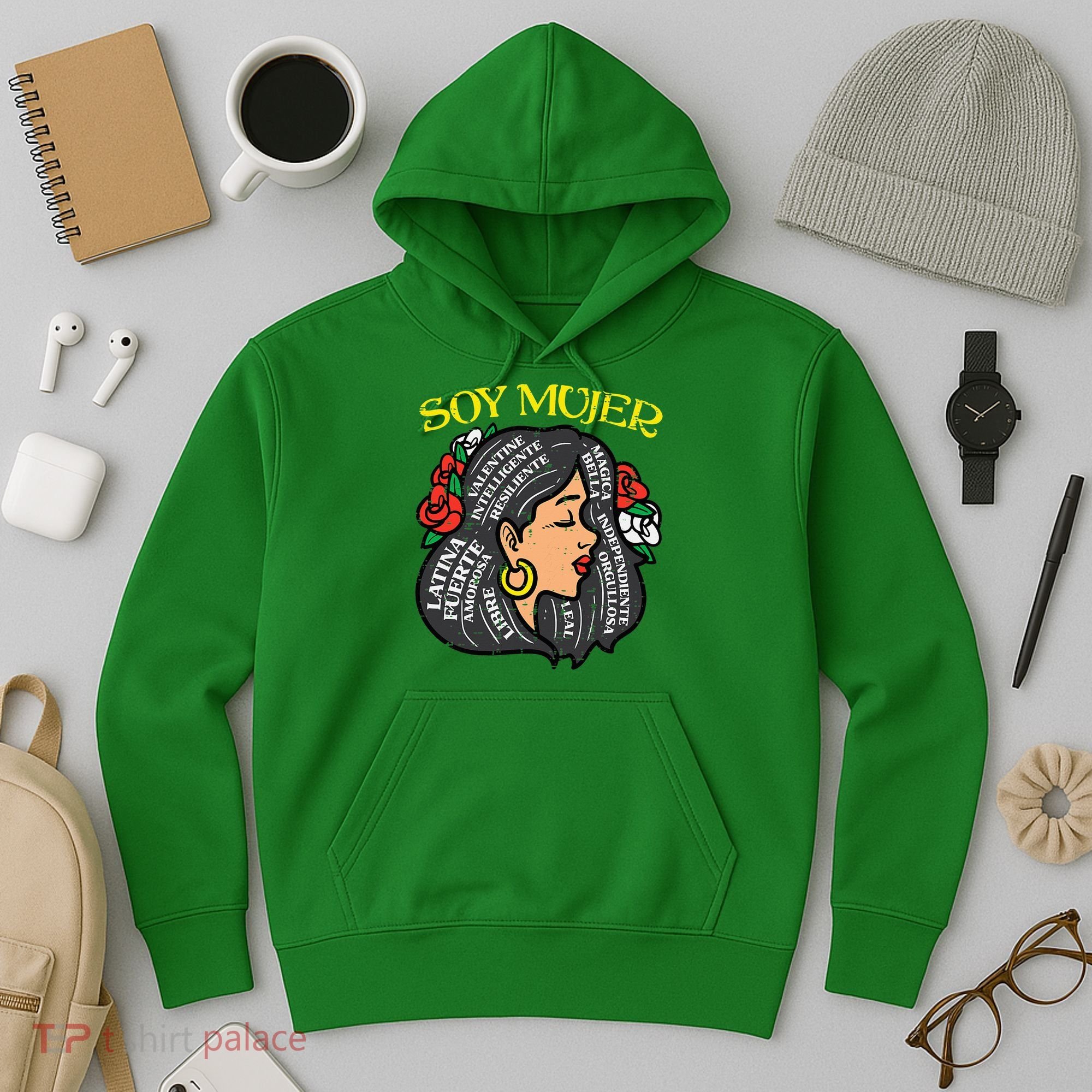 Soy Mujer Latin Woman Cinco De Mayo Mexican Hoodie