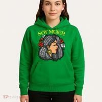 Soy Mujer Latin Woman Cinco De Mayo Mexican Hoodie thumb 5