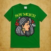 Soy Mujer Latin Woman Cinco De Mayo Mexican T-Shirt thumb 5
