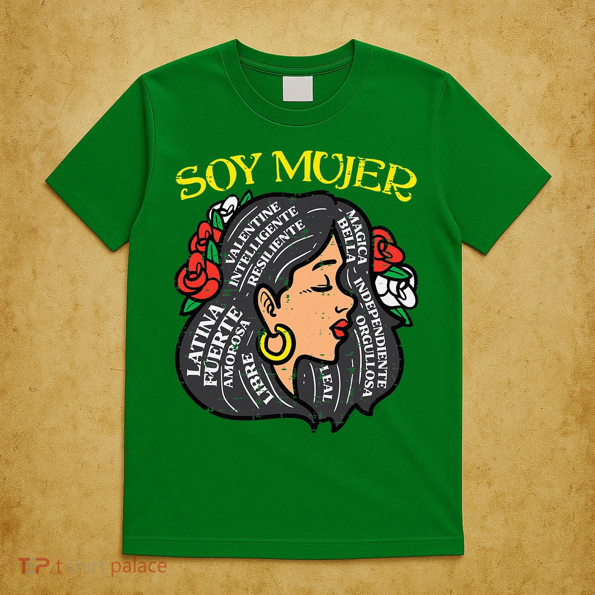 Soy Mujer Latin Woman Cinco De Mayo Mexican T-Shirt