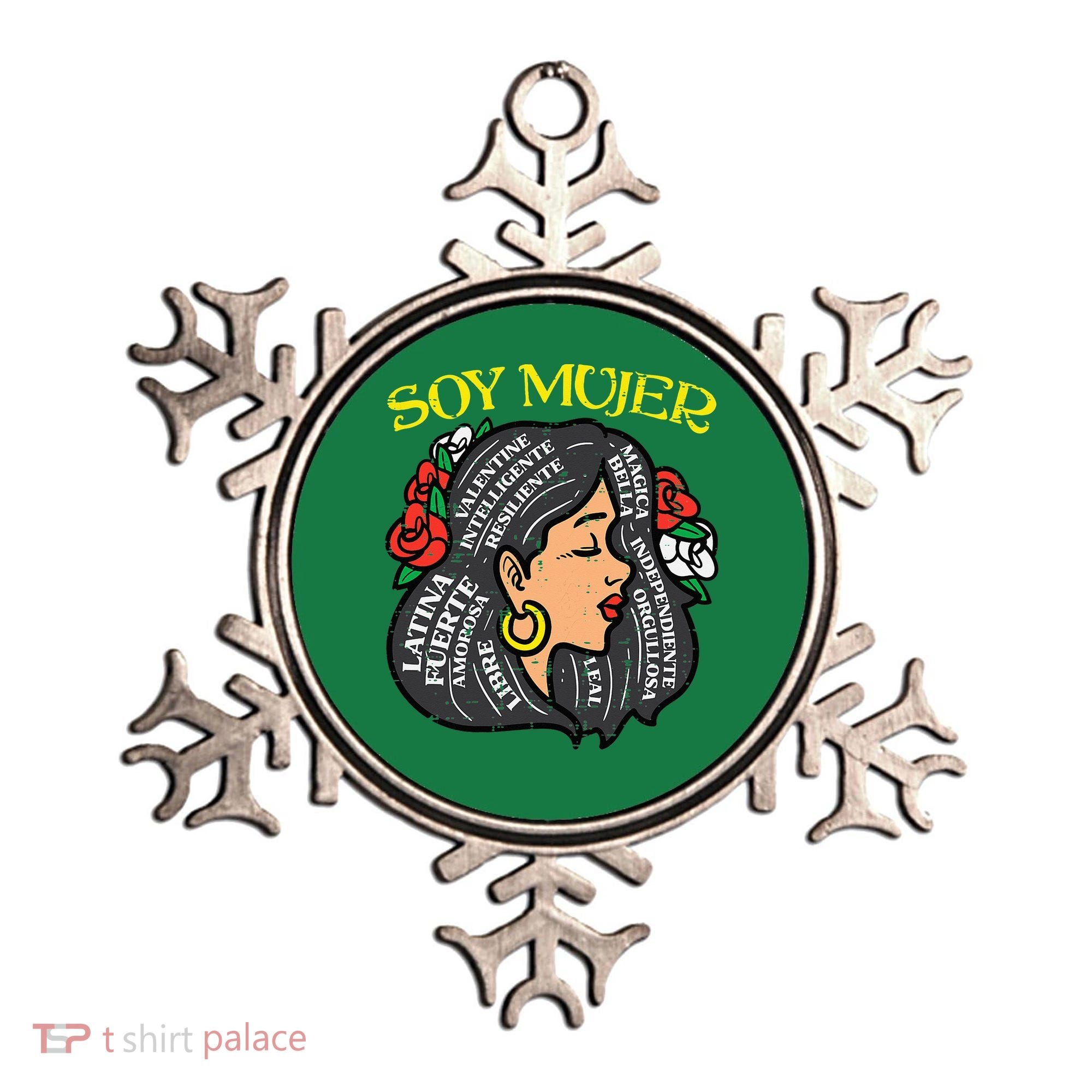 Soy Mujer Latin Woman Cinco De Mayo Mexican Ornament