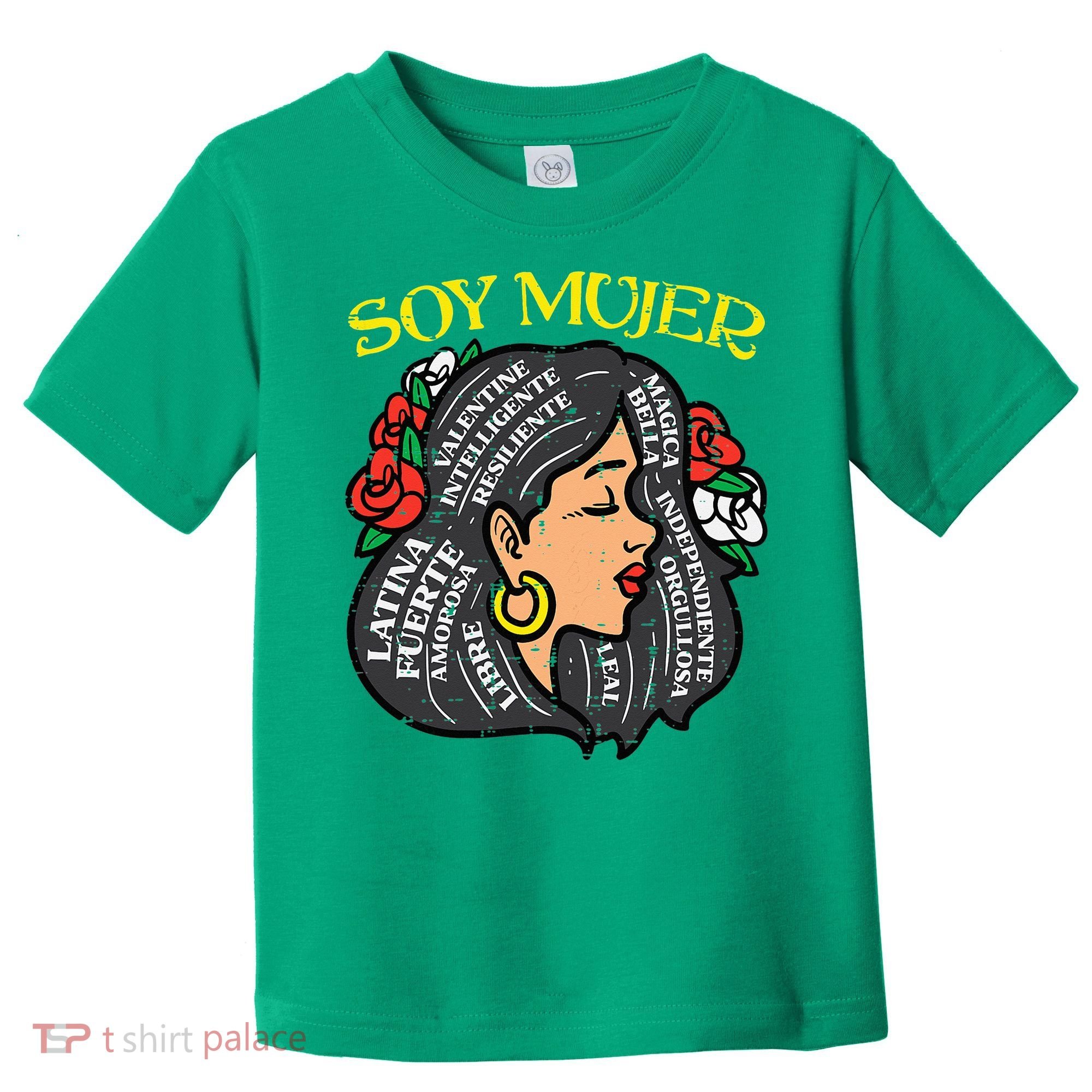 Soy Mujer Latin Woman Cinco De Mayo Mexican Toddler T-Shirt