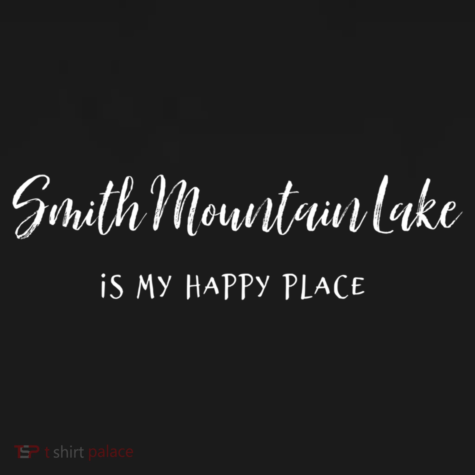 Smith Mountain Lake Va My Happy Place Gift Boating Fishing Funny Gift Ornament