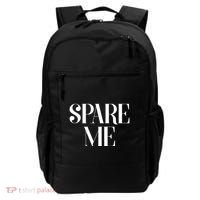 Spare Me Reality TV Show Meme Backpack thumb 0