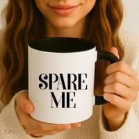 Spare Me Reality TV Show Meme Coffee Mug thumb 3