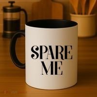 Spare Me Reality TV Show Meme Coffee Mug thumb 4