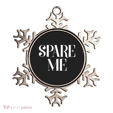 Spare Me Reality TV Show Meme Ornament