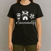 Soccer Mom Life Soccer Lover Soccer Mom T-Shirt thumb 4