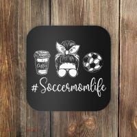 Soccer Mom Life Soccer Lover Soccer Mom Coaster thumb 0