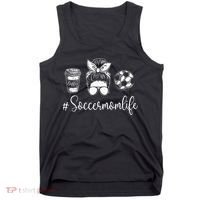 Soccer Mom Life Soccer Lover Soccer Mom Tank Top thumb 0