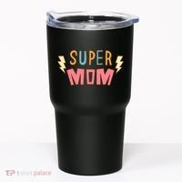 Super Mom Lighting Bolt Gift Tumbler thumb 0