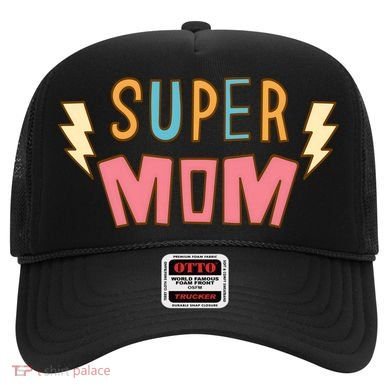 Super Mom Lighting Bolt Gift Hat