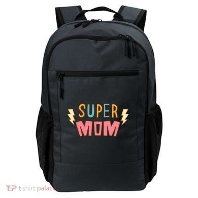 Super Mom Lighting Bolt Gift Backpack
