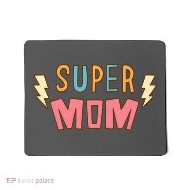 Super Mom Lighting Bolt Gift Mousepad
