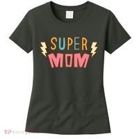 Super Mom Lighting Bolt Gift Women's T-Shirt thumb 0