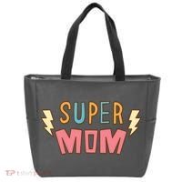 Super Mom Lighting Bolt Gift Tote Bag thumb 0