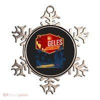 Santa Monica LA Los Angeles Retro Surf Beach Ornament thumb 0