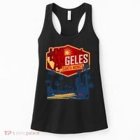 Santa Monica LA Los Angeles Retro Surf Beach Women's Tank Top thumb 0