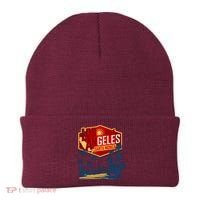 Santa Monica LA Los Angeles Retro Surf Beach Beanie thumb 0