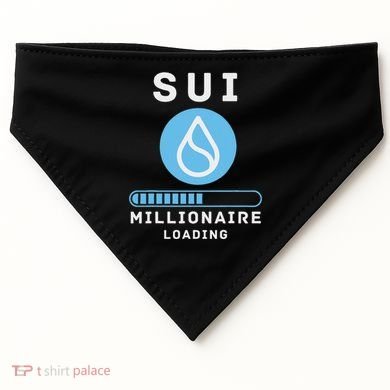Sui Millionaire Loading USA-Made Doggie Bandana
