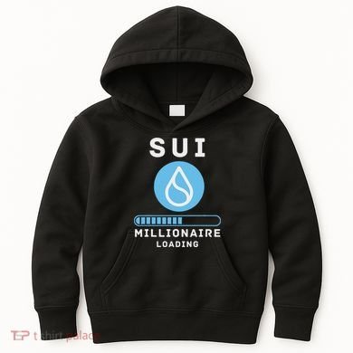 Sui Millionaire Loading Kids Hoodie