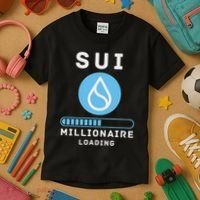 Sui Millionaire Loading Kids T-Shirt thumb 3